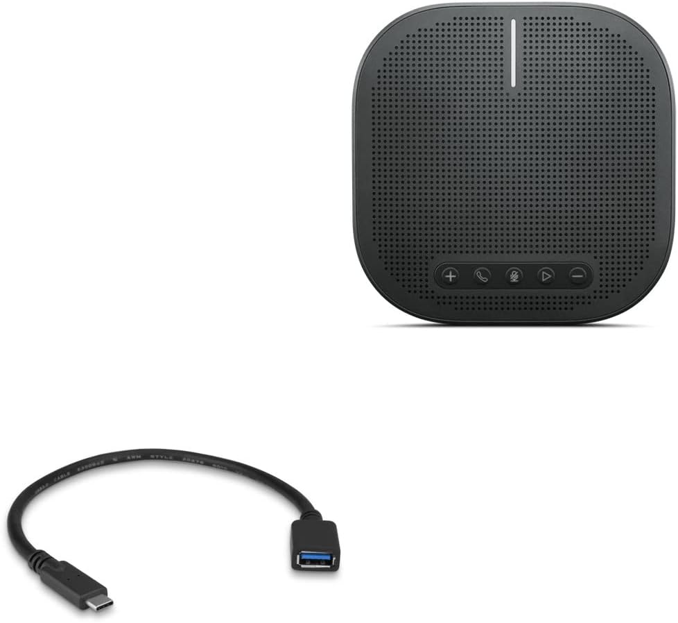 BoxWave Cable Compatible with Lenovo Wireless VoIP Speakerphone – USB Expansion Adapter, Add USB Connected Hardware to Your Phone