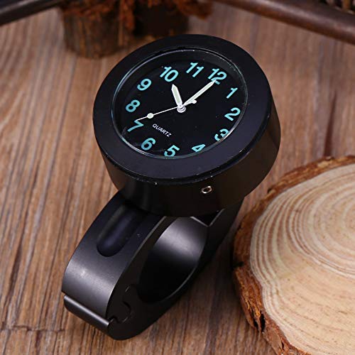 Montre de guidon argentée, montre de moto étanche pour Cruiser pour Chopper