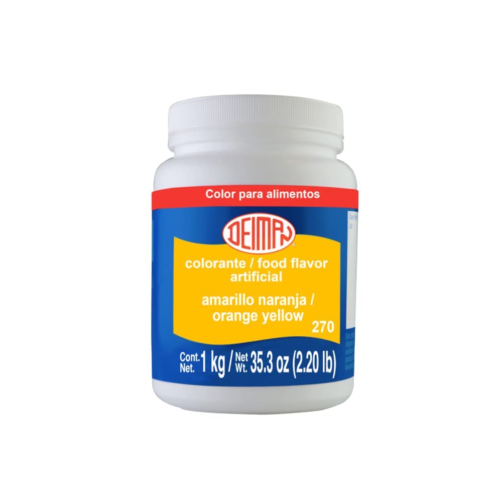 Deiman Artificial Food Color Orange Yellow 270 (2.2 lb)