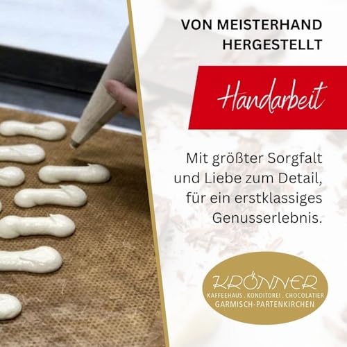 Krönner Teegebäck mit verschiedensten Sorten (250g) – Handgefertigte Butterkekse aus feinstem Mürbeteig – Hochqualitative Kaffeekekse – Kekse ohne Zusatzstoffe und künstliche Aromen