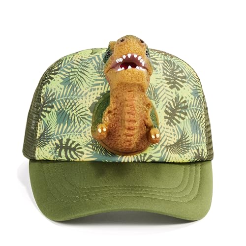 Image of Funny 3D Animal Trucker Hat, Adjustable Mesh Snapback Cap for Men & Women