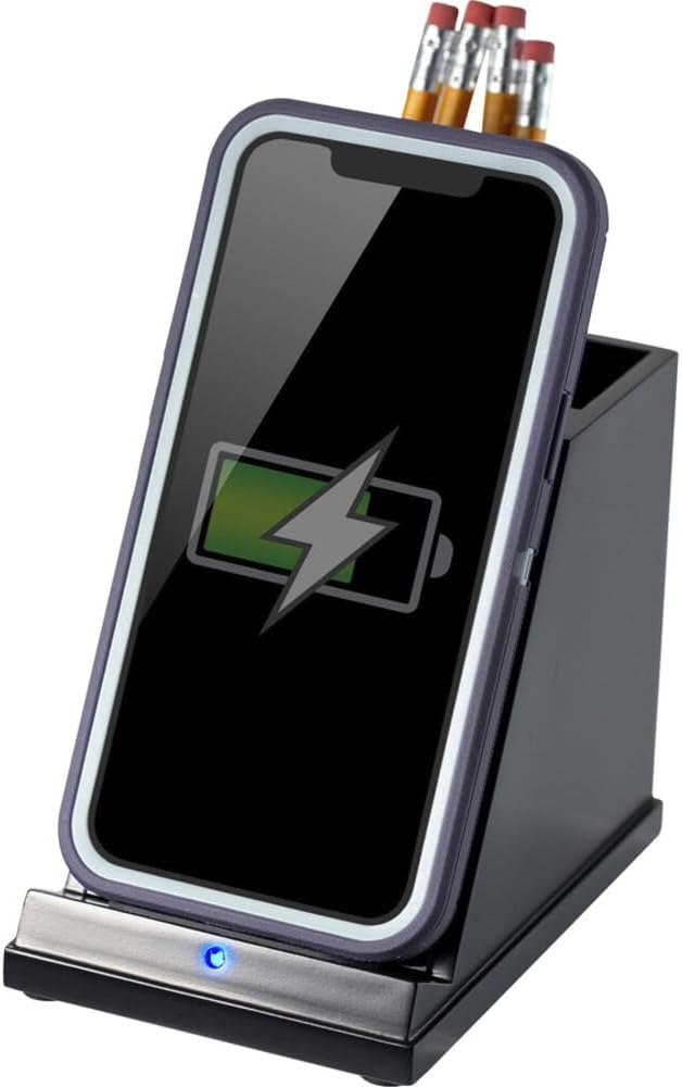 Victor Technology VCTCS100 Station Wireless Phone Charger with Pencil