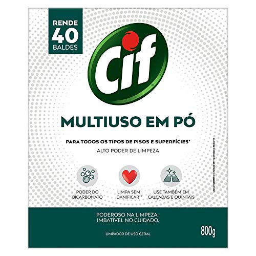 Limpador Multiuso em Pó Cif Caixa 800g, Cif