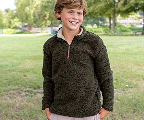 Image of Southern Marsh Youth's Appalachian Pile Pullover - Classic Comfortable Outerwear