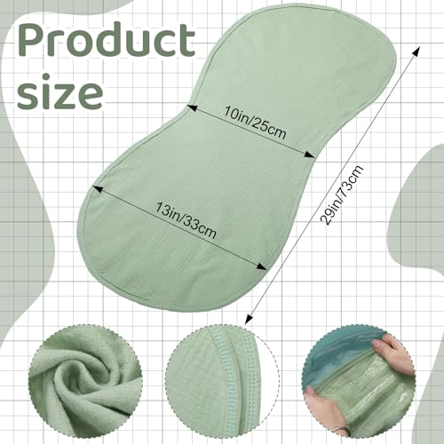 image for Hahafelt 3 Pcs Changing Pad Liners Fits in Peanut Shape Changing Pad W