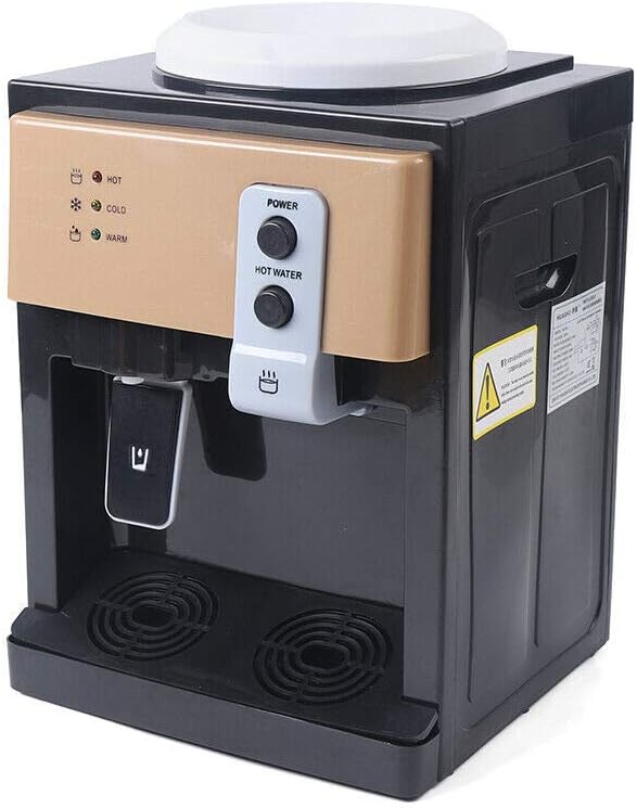 Top Loading Countertop Water Cooler Dispenser with Hot Cold