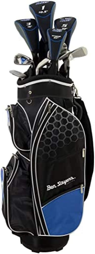 Ben Sayers M8 Package Set - Blue (Cart Bag) Gr/St MRH + 1 inch