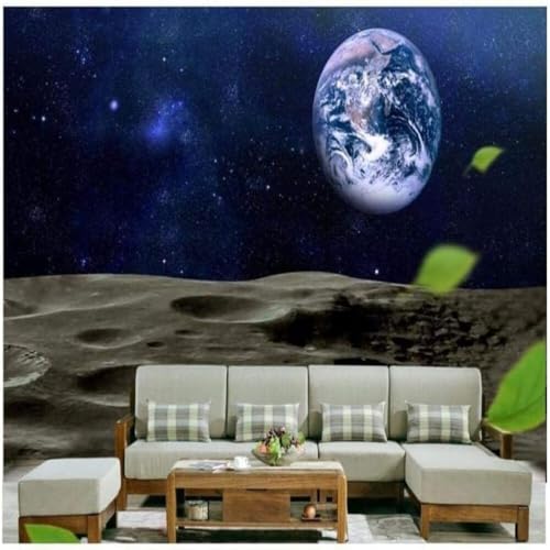 Papel pintado 3D XLMING para ampliar visualmente dormitorios pequeños con diseño de paisaje 3