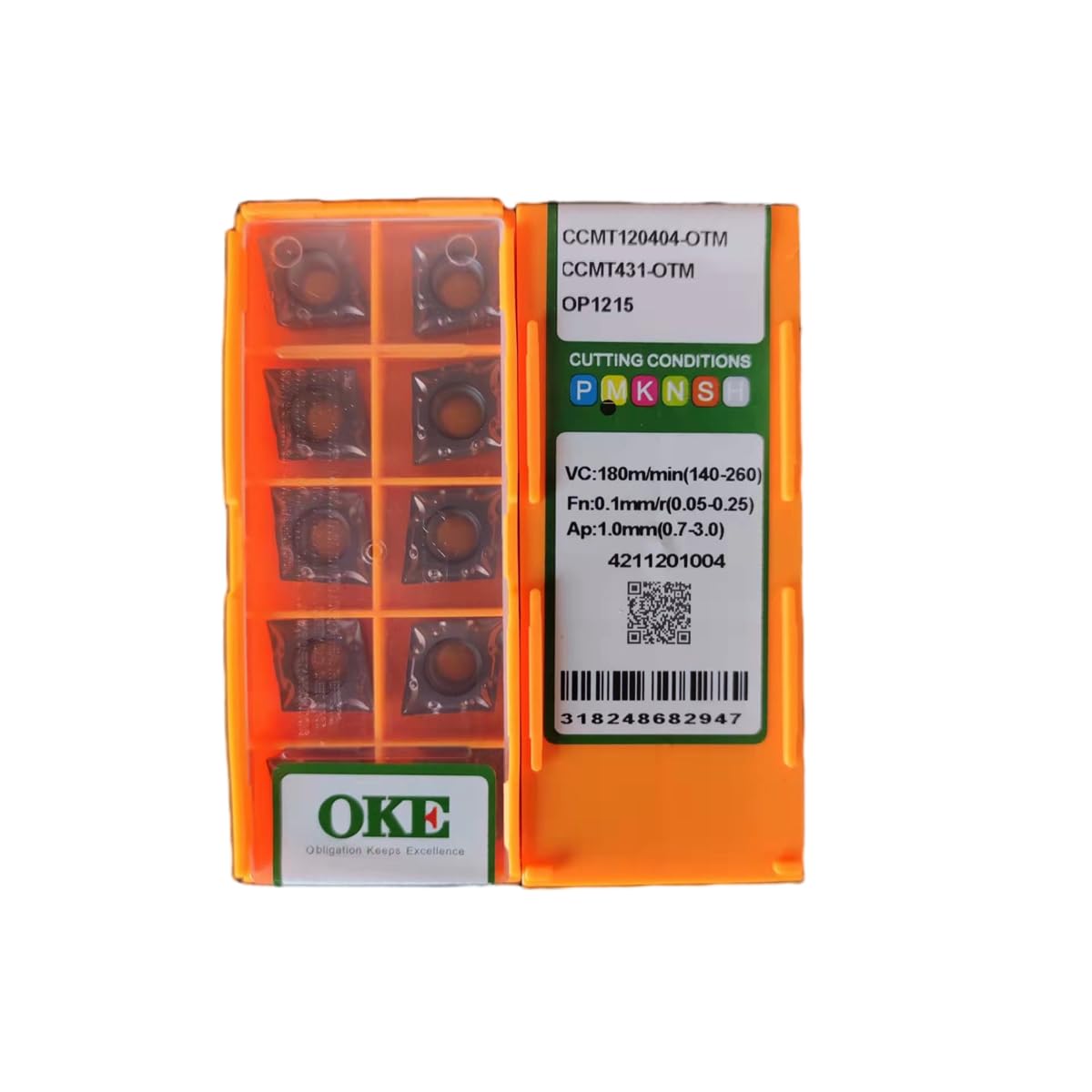 100% Original CCMT CCMT12 CCMT1204 CCMT120408 -OTR CCMT120408-OTR OP1215 Dreheinsatz