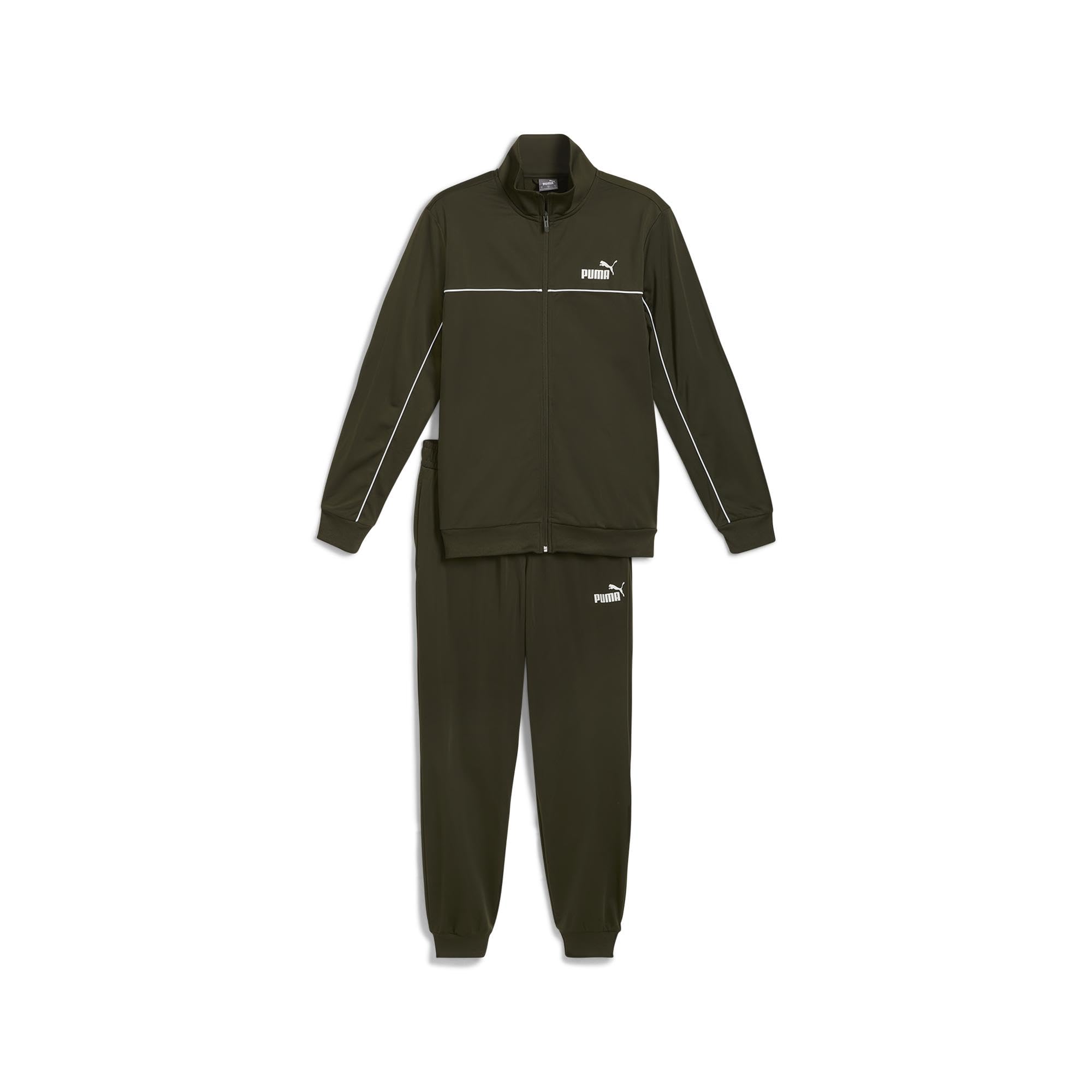 Amazon | PUMA(プーマ) スポーツ ジャージ 上下セット ポリ パイピング
