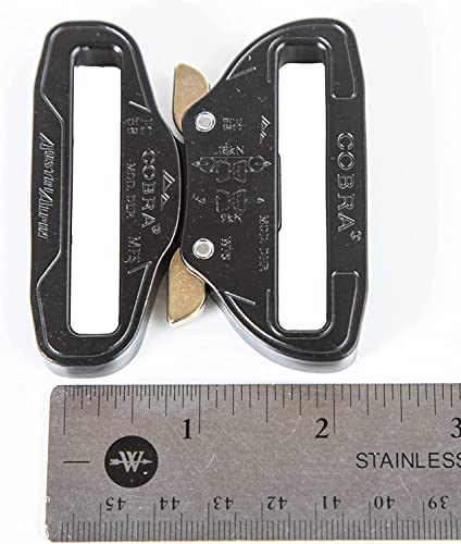 Heavy Duty 2.25" Cobra Buckle, Wide Slot For Duty Belts4