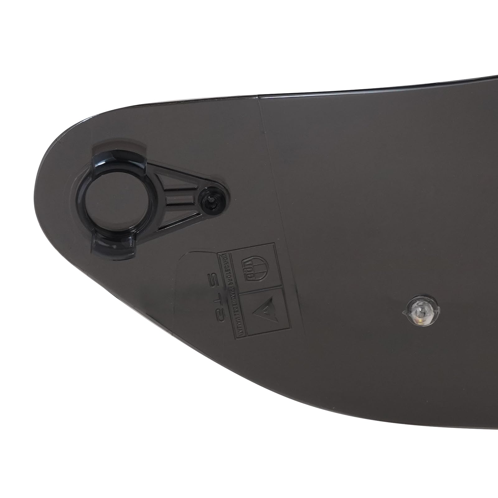 Helmvisier für Agv K1 K3SV K5 Visier, Motorradhelm Visier,Motorrad Windschutz Helm Objektiv Visier Vollgesichts,Helmvisiere Zubehör Ersatz (Schwarz)