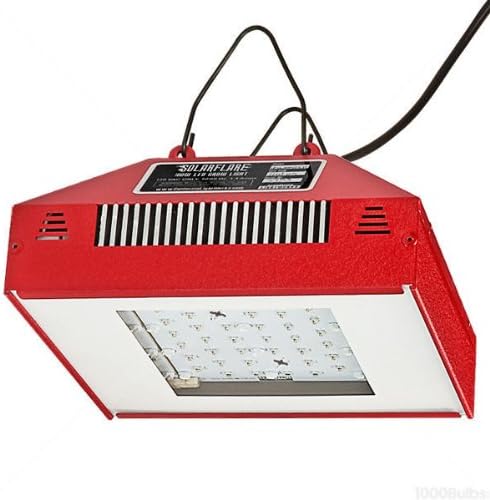 SolarFlare VegMaster 110 LED Grow Light - 85 Watts - 90 to 277 Volts - 80000 Life Hours - 3 Year Warranty - California Lightworks CLW-SF-110-VM