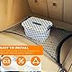 Fousenuk Gepäcknetz, Auto Kofferraumnetz Wohnmobil 80X60cm, Erstreckt Sich auf 160x120cm Mit 4 Massiven Haken Hundenetz Kofferraum Netztasche, Trennnetz Gepäckfixierung, Aufbewahrung Ladungssicherung