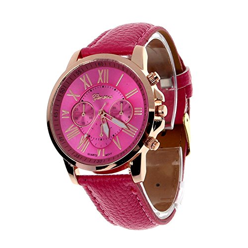 ITHANO Geneva Platinum Analogue Black Dial Womens Watch - ITGELCRMUL01 (Pink) (B08KGLK4BM) Amazon Price History, Amazon Price Tracker
