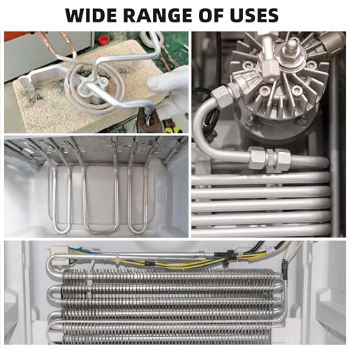 Kwokwei 1/2 Inch Od Aluminum Coiled Tubing, 1060 Grade Aluminium Tubing 0.04 Inch Wall Thickness, 20Ft Aluminum Seamless Round Tube thumb #6