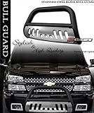 R&L Racing Matte BLK Bull BAR Bumper Grill Grille Guard SS Skid 99-06 Silverado/Sierra 1500