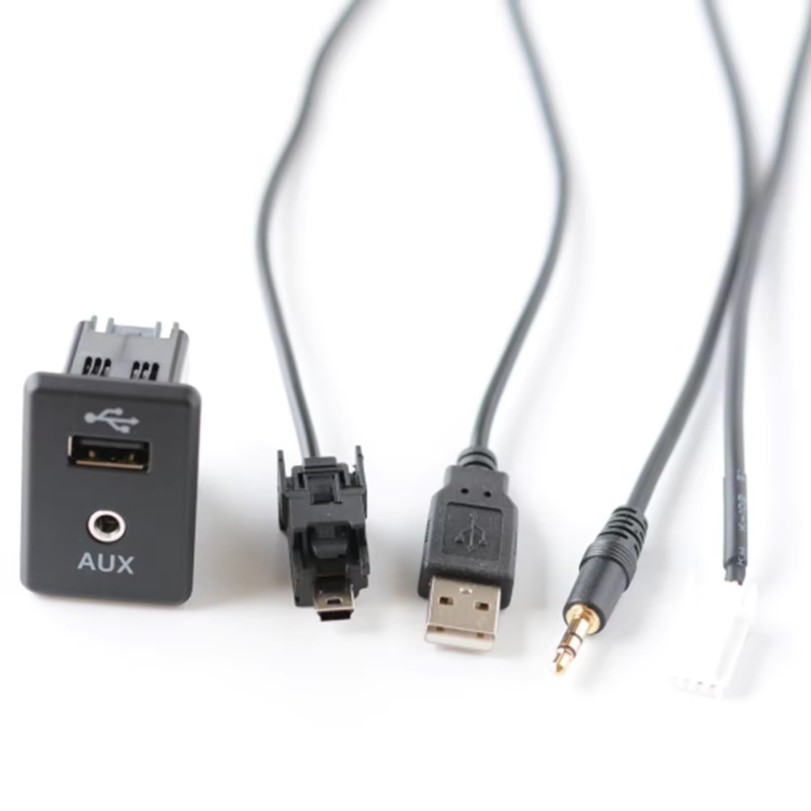 Adattatore Audio AUX USB per Auto, per Nissan, per Rogue, per Frontier 2014 2015 2016 2017, per Kicks 2018 2019 - Cavo interfaccia Audio per configurazione Audio 795405004