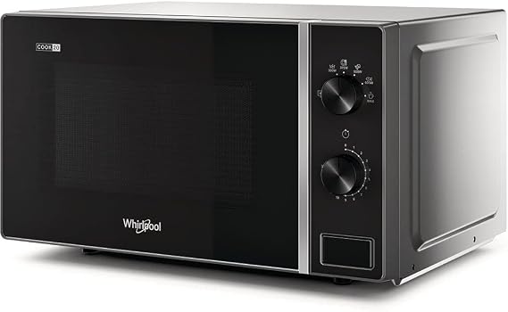 Whirlpool MWP 101 SB forno a Microonde Cook 20, 20 litri, Silver Black :  Amazon.it: Casa e cucina