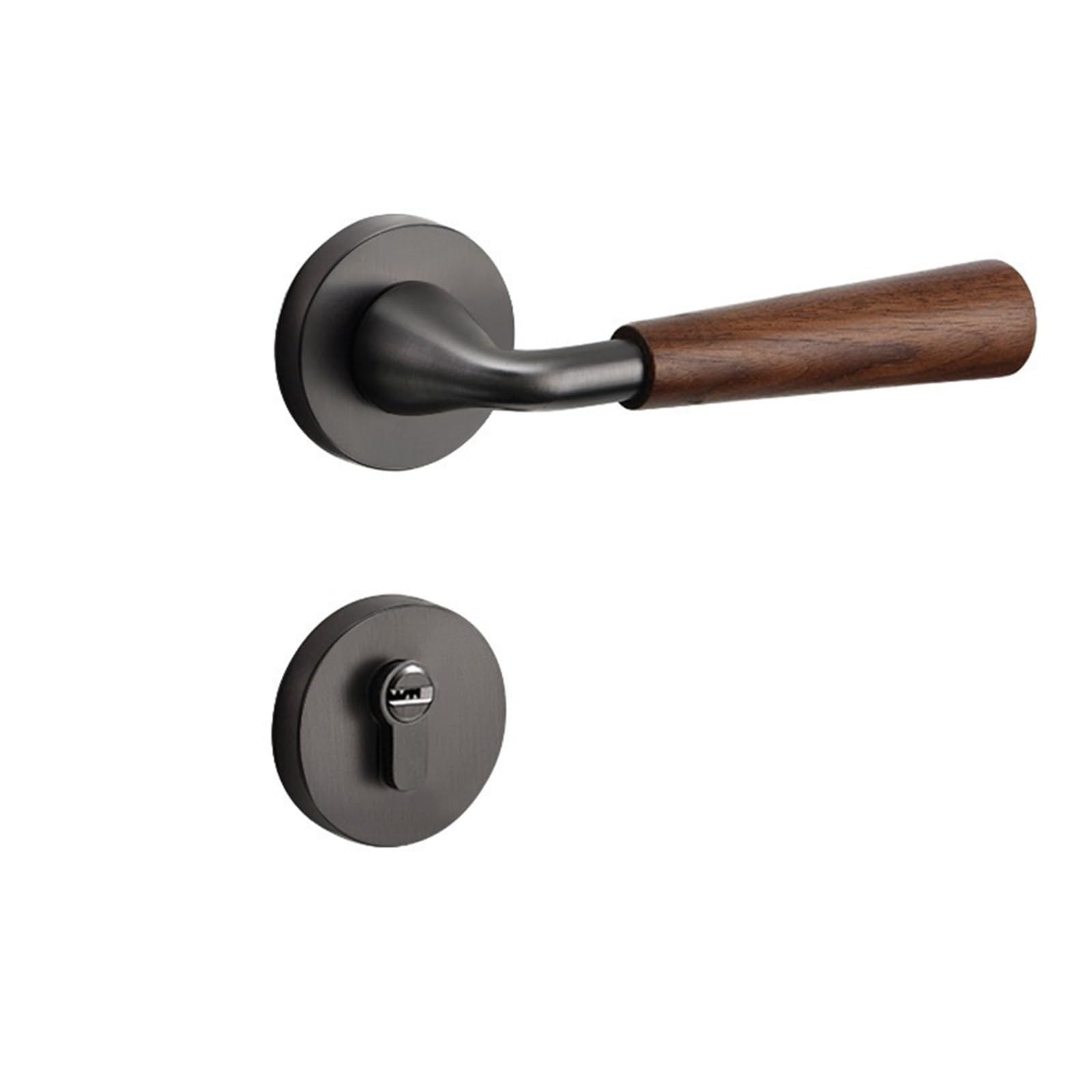 Door Lock Zinc Alloy Split Set Home Hardware Accessories with Keys 1Pcs(4)