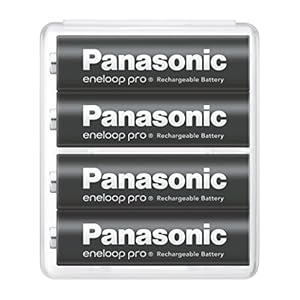 【Amazon.co.jp限定】パナソニック エネループ 単3形充電池 4本パック 大容量モデル eneloop pro BK-3HCD/4SA