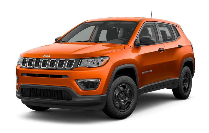 ASC Vasca baule compatibile con JEEP COMPASS II dal 2017-2025, Limited/Longitude bagagliaio su misura in gomma con bordi rialzati