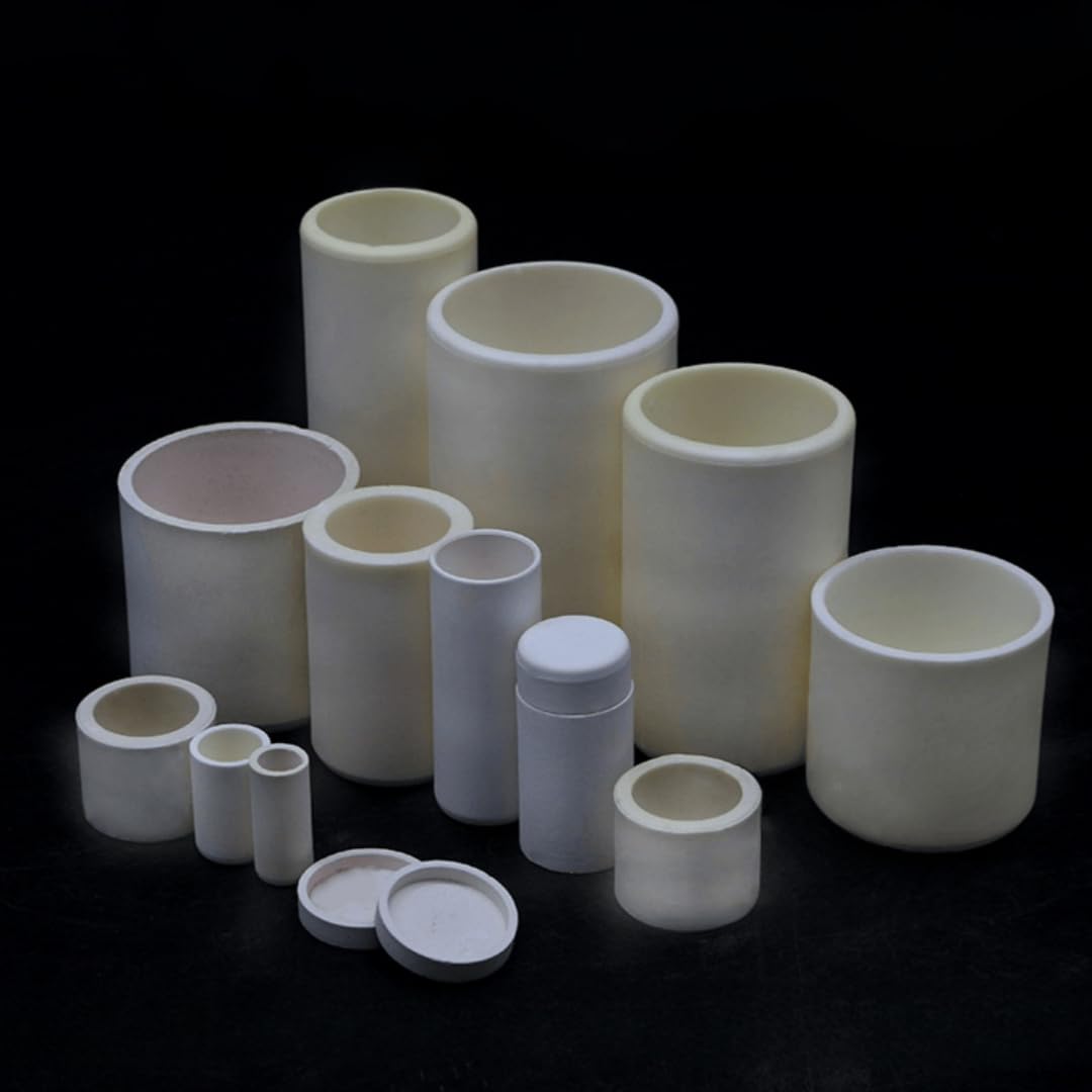 Tygiel ceramiczny z tlenku itru o wysokiej czystości do wytapiania stopów metali - tygiel okrągły Y2O3, 1 szt.(23x20x60mm)