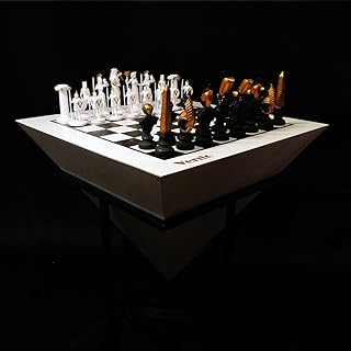 Tabuleiro de Xadrez Batalha Épica de Gizé - Deuses do Olimpo vs Deuses do Egito - Verito