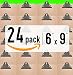 HIGH Capacity Clip - Mini Clipboards 6'' x 9'' [ 24 Pack ] - Memo Size hardboards A5 | Perfect for Office, School or Business (Good Value for Money)