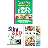 Pinch of Nom Air Fryer Light & Easy, The Slim 800 Hot Air Fryer & The Complete Healthy Air Fryer Cookbook 3 Books Collection Set
