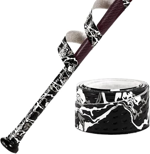 KRATO Pro-Elite - Cinta de agarre de bate para béisbol y sóftbol, envuelve tu bate con repuesto de agarre de bate de béisbol precortado de 0.049