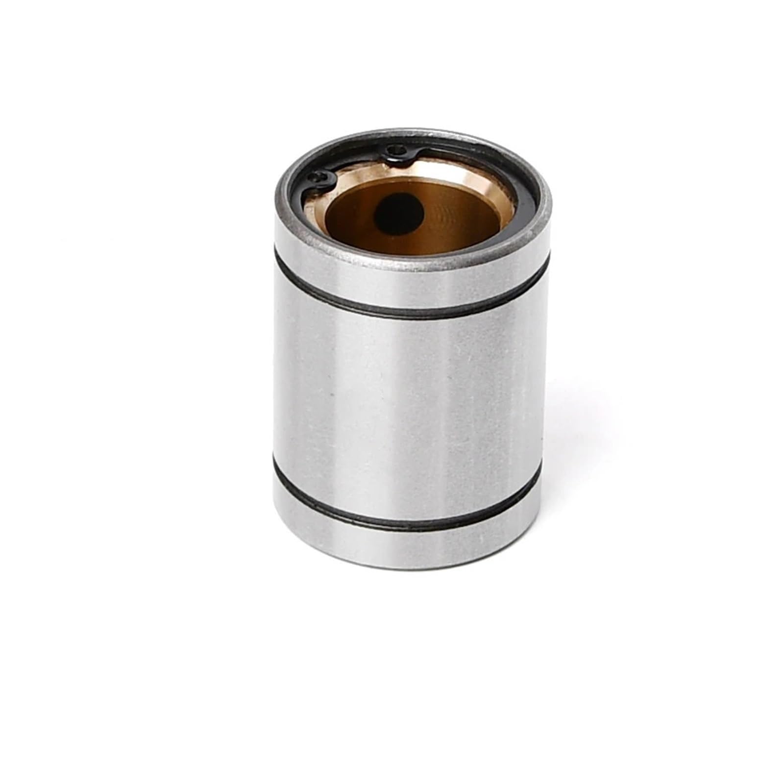 Cojinete lineal de acero exterior con casquillo interior cobre sin aceite y manguito LM10/12/16/20/25/30/35/40/50UU(LM35UU 35X52X70mm)