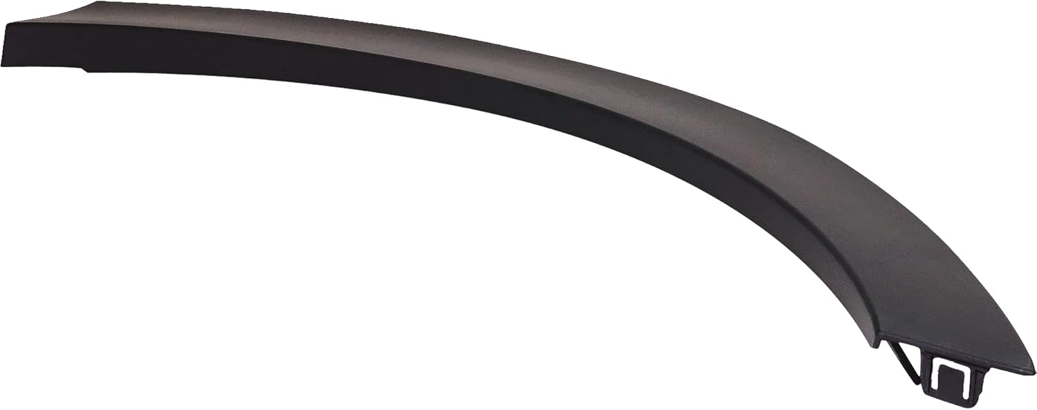 Evan Fischer Fender Trim Compatible with 2017-2022 Honda CR-V Textured Black Mounts On Quarter Panel, North America Built Vehicle Rear, Driver Side HO1790106