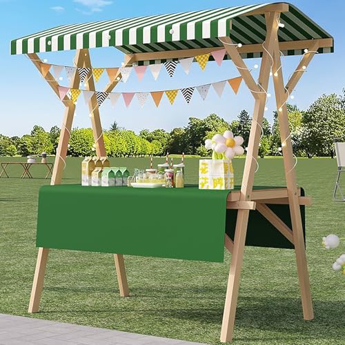 Chariot de vendeur pliable bois pour marché de producteurs locaux