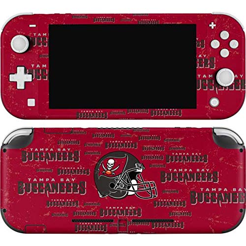 Skinit Decal Gaming Skin Compatible with Nintendo Switch Lite - Officially Licensed NFL Tampa Bay Buccaneers - Blast Design