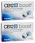 CB12 Boost Chewing Gum Strong Mint, 10's (Pack Of 2)