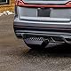 VEVOR Anhängerkupplungsstufe für 50,8 mm Empfänger, robuste Stahlkonstruktion mit 158,7 kg Tragkraft, Heckstoßstangenschutz mit Stiftverriegelung, 385 mm lang für LKW SUV Pickup Anhänger