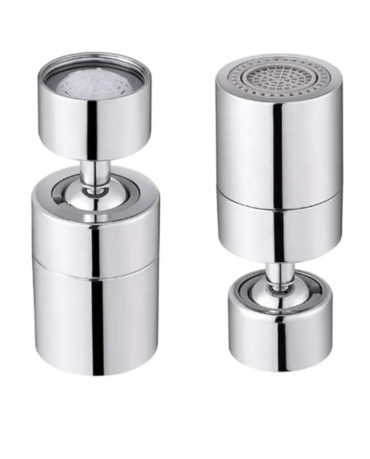 Aireador extensor grifo cocina, Grifo 360° Giratorio, Aireador Grifo Cocina y baño, Atomizador Grifo, Adaptador grifo cocina para Lavabos de Cocina y Baño, Rosca interna 22 mm