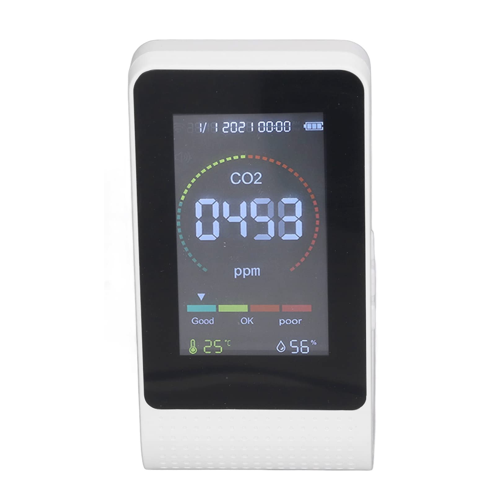 Schimer Pantalla LCD CO2 Monitor de Calidad del Aire Retroiluminación