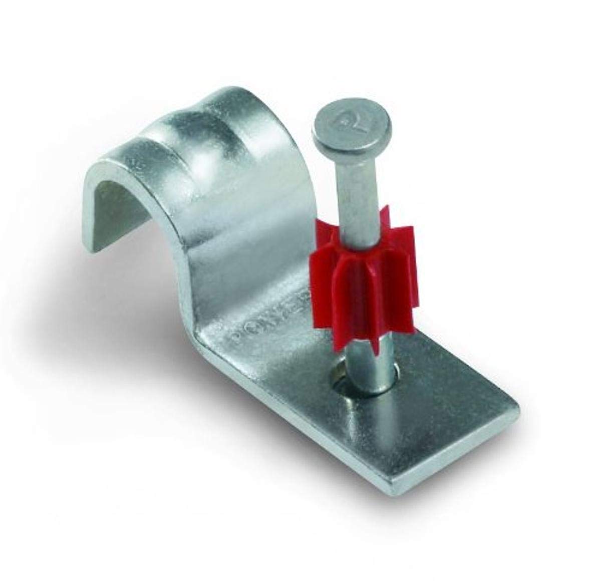 Chapeau de tuyau 2,5 cm Powers Fastening 50150 pour fixation de gaine et assemblage de pince