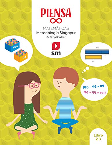 Libro. Piensa infinito. Matemáticas. Metodología Singapur. 2 Primaria Libro. Piensa infinito. Matemáticas. Metodología Singapur. 2 Primaria