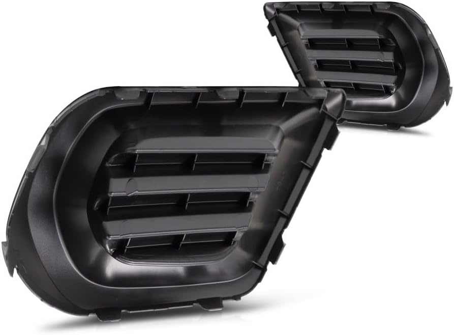 KarParts360 For Subaru Forester 2014 2015 2016 Fog Light Cover Driver And Passenger Side | Pair | Front | Textured Black | 2.5L | Replacement For SU1038104, SU1039104 | 57731SG050, 57731SG040