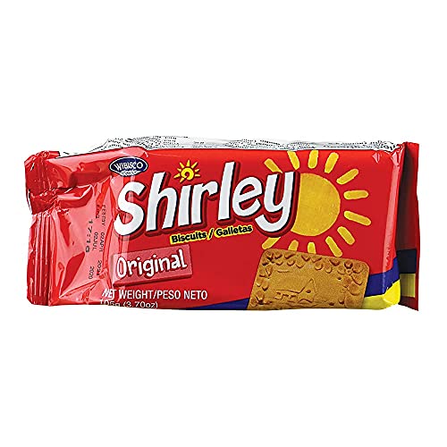 Wibisco Shirley Biscuits Mixed Flavor (4 Packs of 3.7oz Each, 2 Original 2 Coconut) image 5