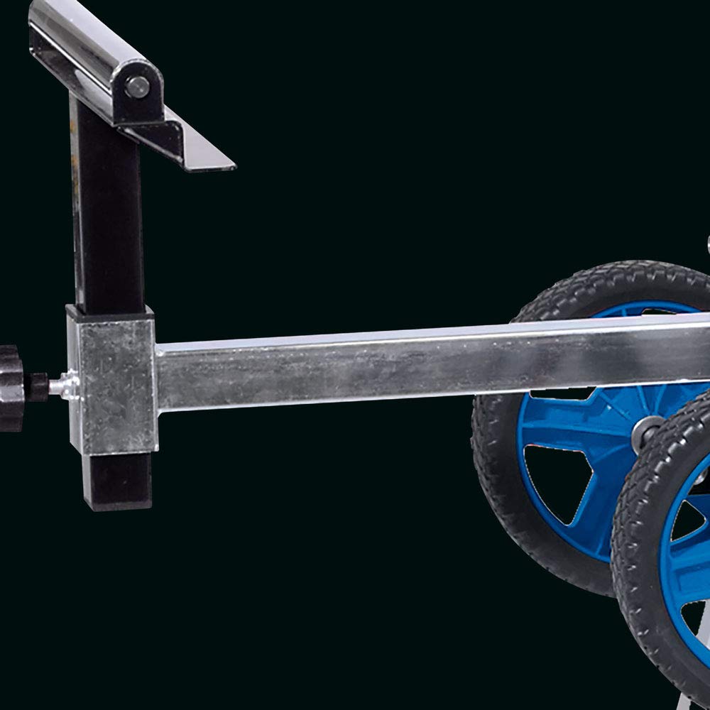 Draper 90249 Supporto mobile per troncatrice, estendibile, blu
