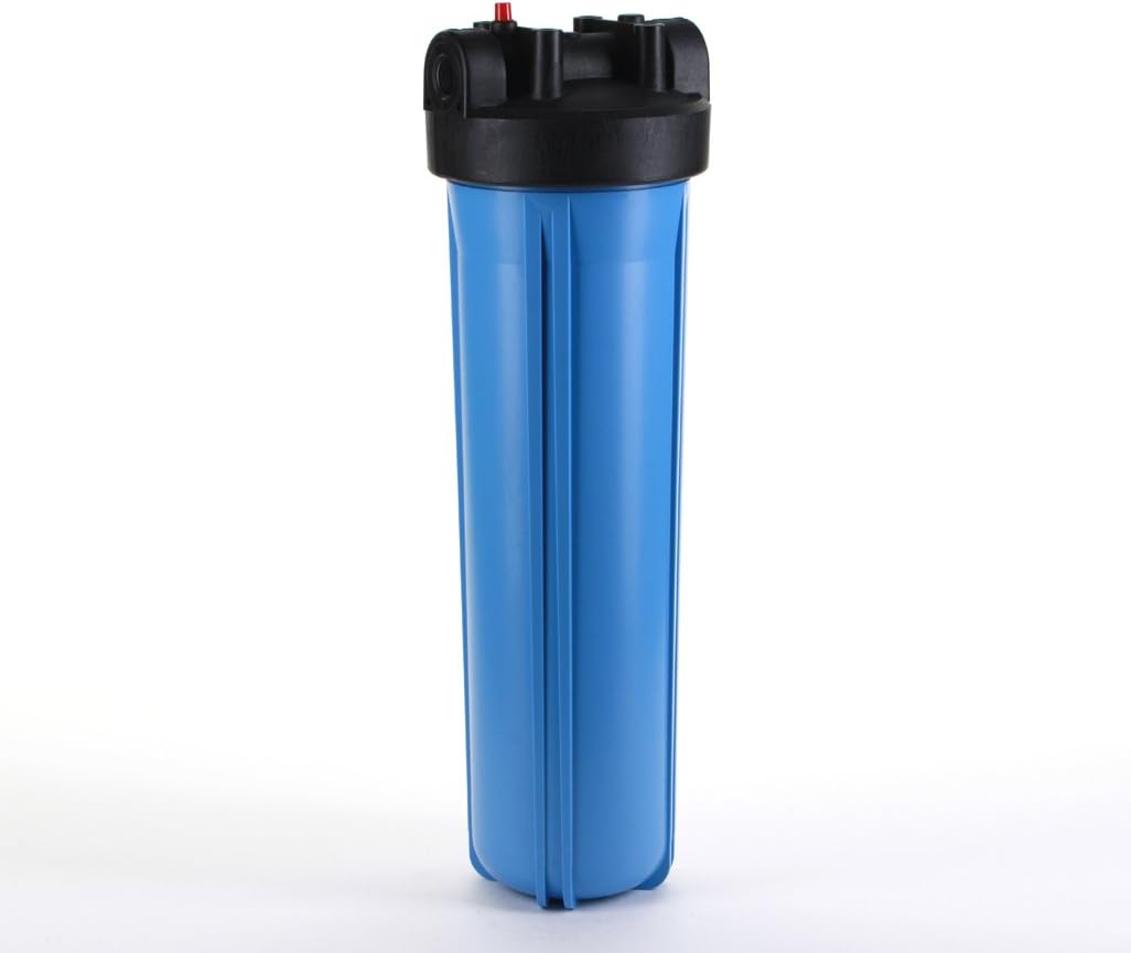 Hydronix HF45-20BLBK34PR Water Filter Housing 20" - 3/4" Ports w/PR