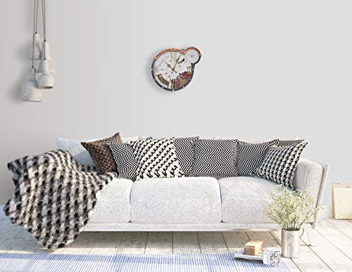 Automaton 1789 Hermitage Wall Clock Moving Gears Kinetic Wall Art Steampunk, Vintage, Antique Design, Industrial Home And Office Decor, Personalized Engraving, Unique Gift #TOP1