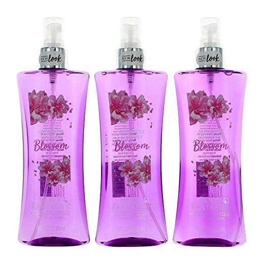 Parfums De Coeur Japanese Cherry Blossom by Body Fantasies, 3 Pack 8oz Fragrance Body Spray women
