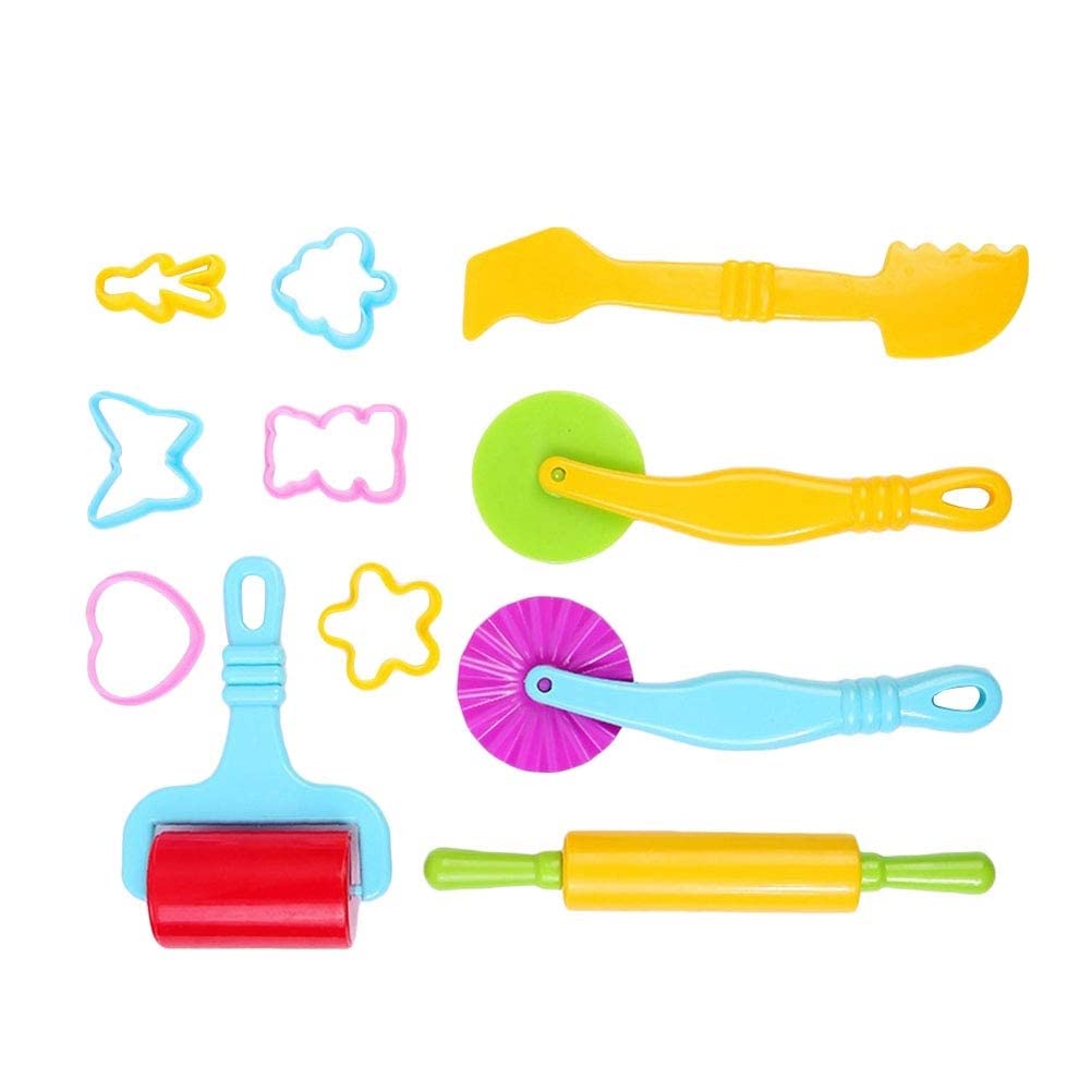 53ARTS 8 pcs Clay Dough Tools kit playdough Rollers molds Cutters Modelling Tools Random Color- Multi Color (B0BHXCL9DW) Amazon Price History, Amazon Price Tracker
