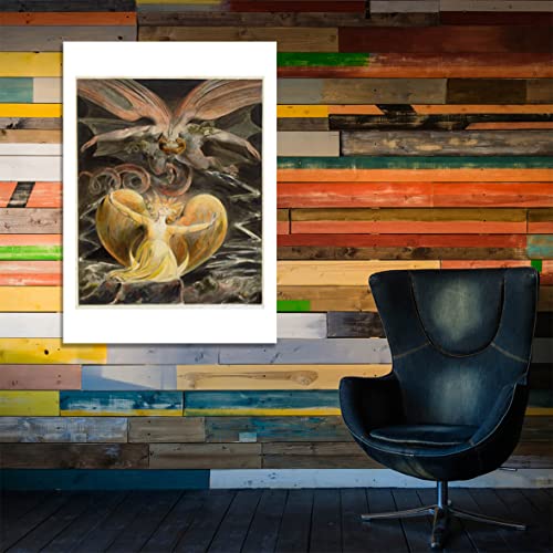 Poster William Blake The Great Red Dragon grand format mat - 6