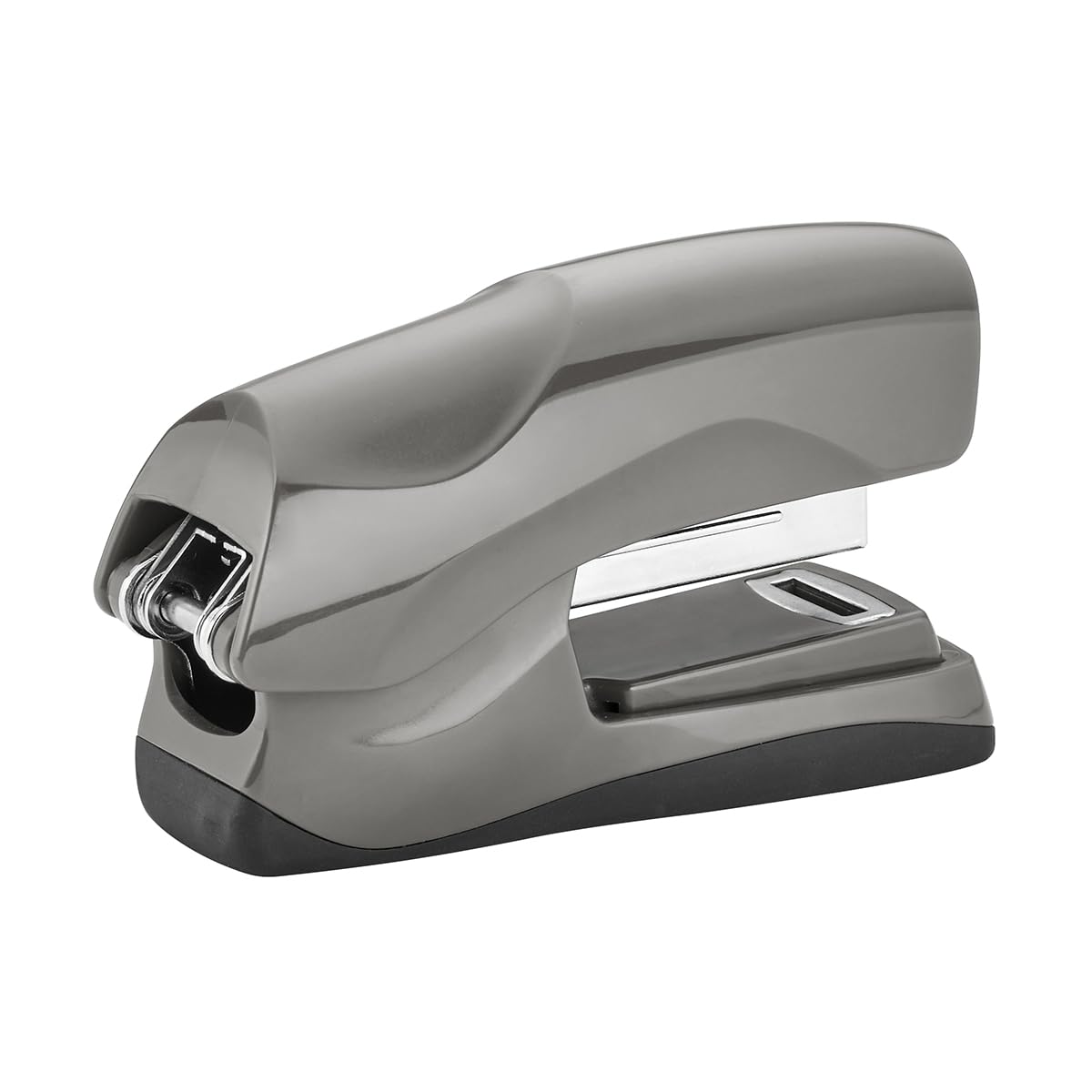 Bostitch Office - Grapadora resistente de 40 hojas con 1250 grapas y removedor de garras, tamaño pequeño, cabe en la palma de tu mano, paquete económico, gris (B175-GRAY-VP)